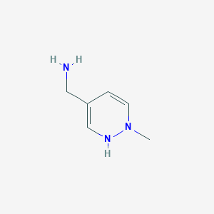 (2-methyl-1H-pyridazin-5-yl)methanamine