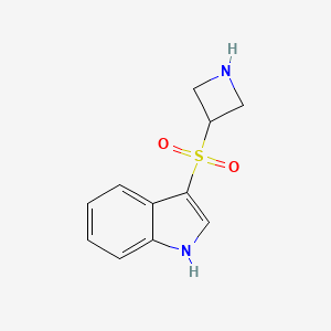 3-(azetidin-3-ylsulfonyl)-1H-indole