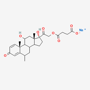 6alpha-Methylprednisolone 21-hemisuccinate (sodium salt)