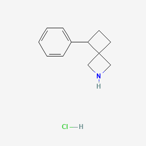 molecular formula C12H16ClN B1480434 5-Phenyl-2-azaspiro[3.3]heptane hydrochloride CAS No. 2098033-19-1