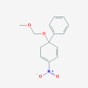 molecular formula C14H15NO4 B14804411 4-Nitro-1-(methoxymethoxy)biphenyl 