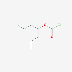 Hept-1-en-4-yl carbonochloridate