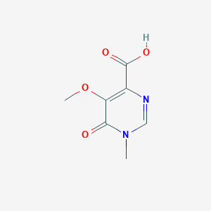 5-Methoxy-1-methyl-6-oxo-1,6-dihydropyrimidine-4-carboxylic acid