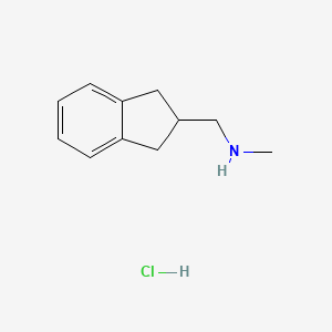 1-(2,3-dihydro-1H-inden-2-yl)-N-methylmethanamine hydrochloride