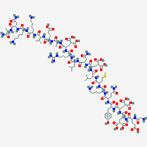 molecular formula C110H175N31O45S B14804476 Conantokin T 