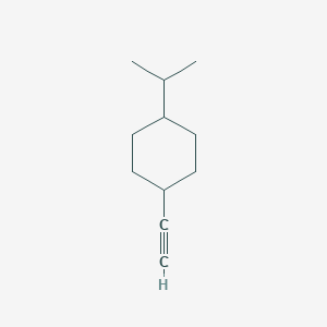 molecular formula C11H18 B1480448 trans-1-Ethynyl-4-isopropylcyclohexane CAS No. 1932051-10-9