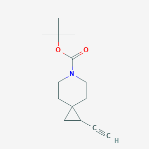 Tert-butyl 1-ethynyl-6-azaspiro[2.5]octane-6-carboxylate