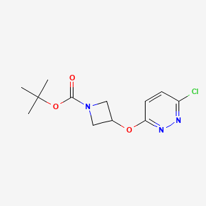 Tert-butyl 3-[(6-chloropyridazin-3-yl)oxy]azetidine-1-carboxylate