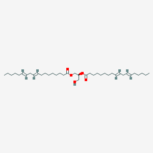 molecular formula C39H68O5 B14804608 [(2S)-3-hydroxy-2-[(9E,12E)-octadeca-9,12-dienoyl]oxypropyl] (9E,12E)-octadeca-9,12-dienoate 