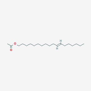 molecular formula C20H38O2 B14804757 E-11-Octadecen-1-ol acetate 