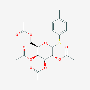 [(2R,3S,4S,5R)-3,4,5-triacetyloxy-6-(4-methylphenyl)sulfanyloxan-2-yl]methyl acetate