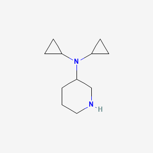 molecular formula C11H20N2 B1480494 N,N-dicyclopropylpiperidin-3-amine CAS No. 2098114-14-6