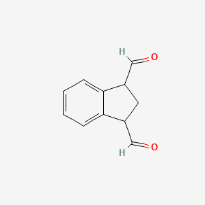 2,3-dihydro-1H-indene-1,3-dicarbaldehyde