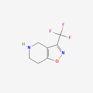 3-Trifluoromethyl-4,5,6,7-tetrahydro-isoxazolo[4,5-C]pyridine