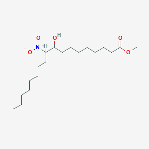 molecular formula C19H37NO5 B14804971 Methyl 9-hydroxy-10-nitrooctadecanoate 