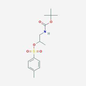 1-((tert-Butoxycarbonyl)amino)propan-2-yl 4-methylbenzenesulfonate