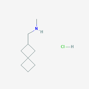 N-methyl-1-(spiro[3.3]heptan-2-yl)methanamine hydrochloride