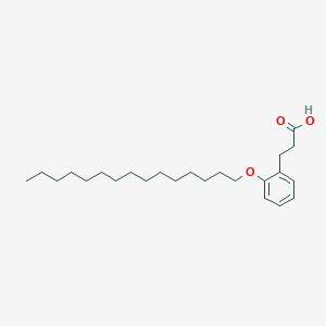 3-(2-(Pentadecyloxy)phenyl)propanoic acid