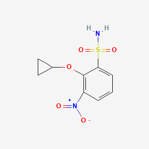 2-Cyclopropoxy-3-nitrobenzenesulfonamide