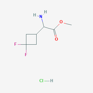 Methyl 2-amino-2-(3,3-difluorocyclobutyl)acetate hydrochloride