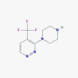 3-(Piperazin-1-yl)-4-(trifluoromethyl)pyridazine