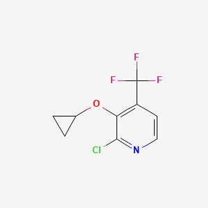 2-Chloro-3-cyclopropoxy-4-(trifluoromethyl)pyridine