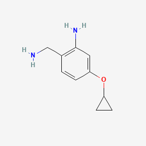 2-(Aminomethyl)-5-cyclopropoxyaniline