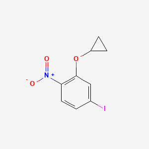 2-Cyclopropoxy-4-iodo-1-nitrobenzene