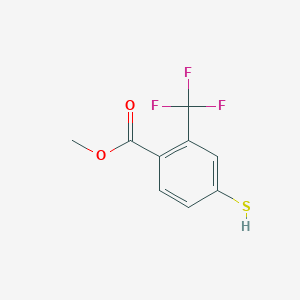 Methyl 4-mercapto-2-(trifluoromethyl)benzoate