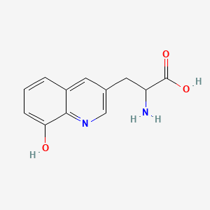 2-Amino-3-(8-hydroxyquinolin-3-yl)propanoic acid