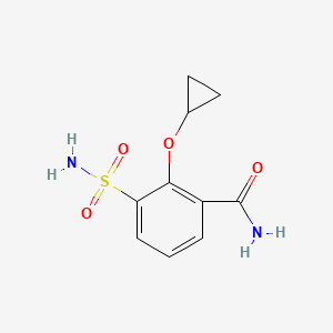 2-Cyclopropoxy-3-sulfamoylbenzamide