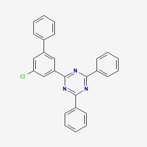 2-(5-Chloro-[1,1'-biphenyl]-3-yl)-4,6-diphenyl-1,3,5-triazine