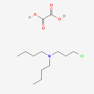 N-Butyl-N-(3-chloropropyl)butan-1-amine xoxalate