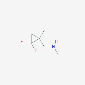 1-(2,2-difluoro-1-methylcyclopropyl)-N-methylmethanamine