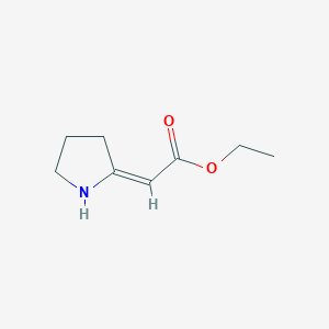 Ethyl 2-(pyrrolidin-2-ylidene)acetate