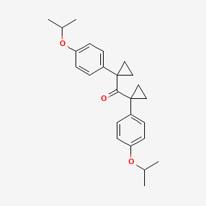 molecular formula C25H30O3 B14805554 4-Isopropoxyphenylcyclopropyl ketone 