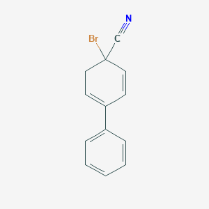 molecular formula C13H10BrN B14805628 4-Bromo-4-cyanobiphenyl 