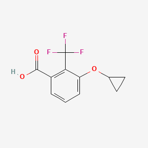 3-Cyclopropoxy-2-(trifluoromethyl)benzoic acid