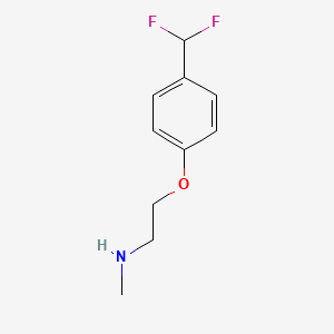 2-(4-(difluoromethyl)phenoxy)-N-methylethan-1-amine