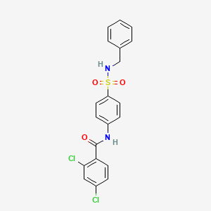 N-[4-(benzylsulfamoyl)phenyl]-2,4-dichlorobenzamide