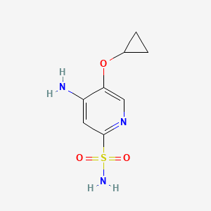 4-Amino-5-cyclopropoxypyridine-2-sulfonamide