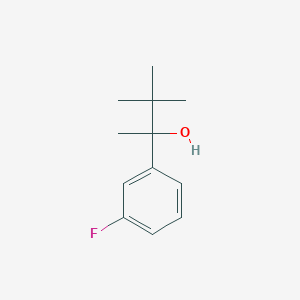 alpha-(1,1-Dimethylethyl)-3-fluoro-alpha-methylbenzenemethanol