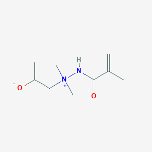 1-[Dimethyl-(2-methylprop-2-enoylamino)azaniumyl]propan-2-olate