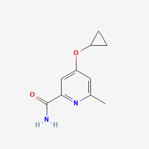 4-Cyclopropoxy-6-methylpicolinamide