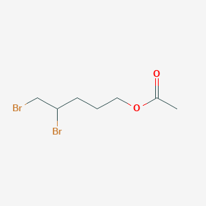 4,5-Dibromopentyl acetate