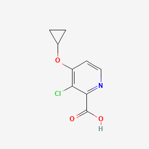 3-Chloro-4-cyclopropoxypicolinic acid