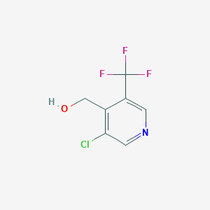 (3-Chloro-5-(trifluoromethyl)pyridin-4-yl)methanol