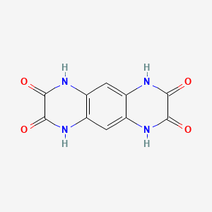 molecular formula C10H6N4O4 B14806061 Pyrazino[2,3-g]quinoxaline-2,3,7,8-tetrol 