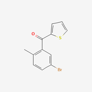 (5-Bromo-2-methylphenyl)(thiophen-2-yl)methanone