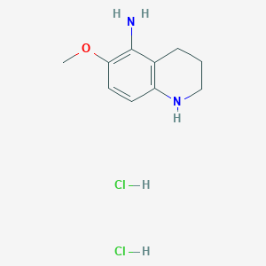 6-Methoxy-1,2,3,4-tetrahydroquinolin-5-amine dihydrochloride